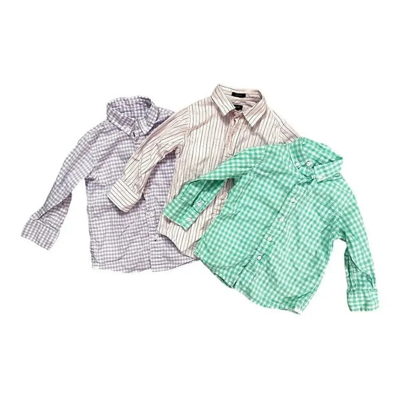 Crewcuts | Bundle of Toddler Boy’s Button Down Shirts (2T) - Picture 1 of 7